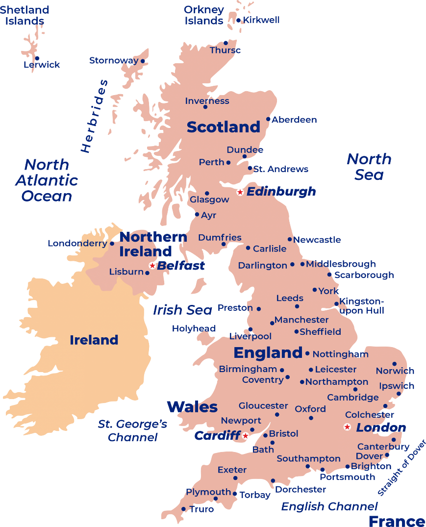 Map Uk