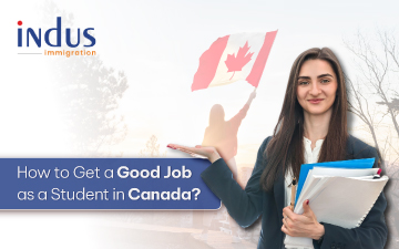 get a good job as a student in canada